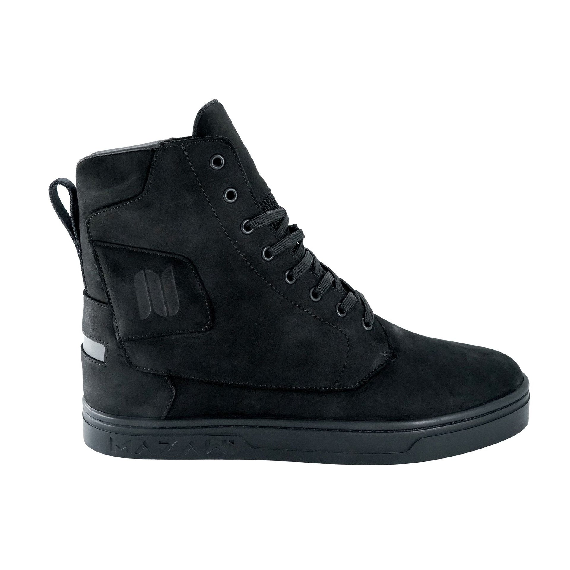 Botas para Motociclista Mazawi Kanan Black Urbana